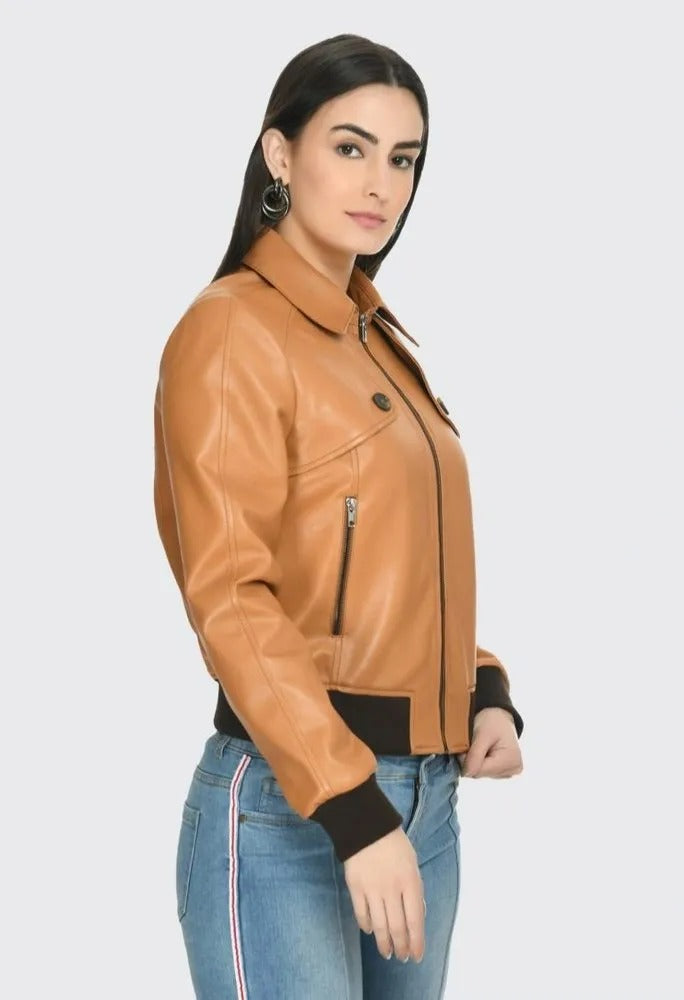 TJS fashionable bomber jacket in United state market