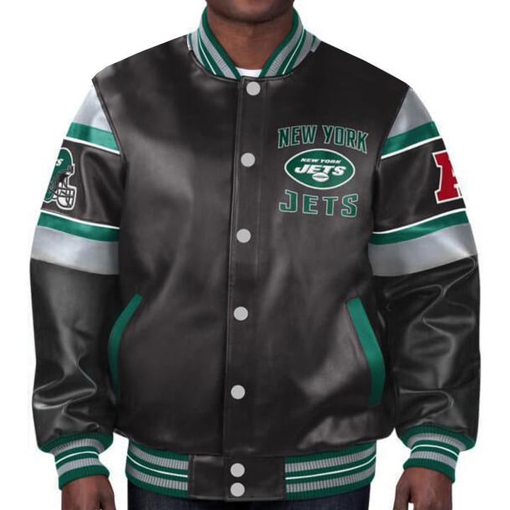 NFL New York Jets leather jacket in USA