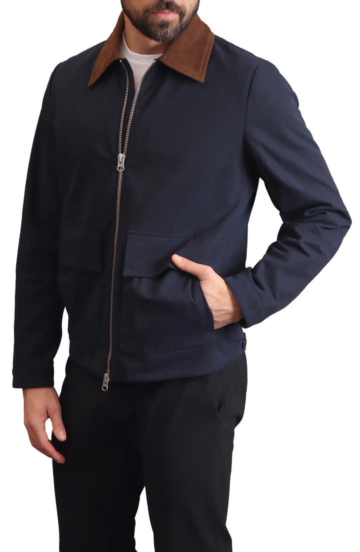 Men's Cotton Patch Pocket Jacket USA Market