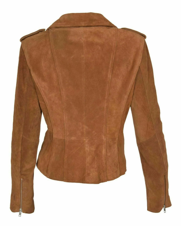 European Women's Suede Jacket
