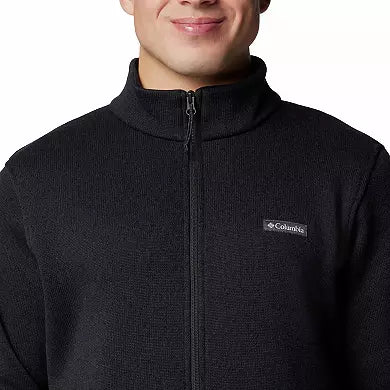 Columbia sweater fleece with zippered pockets for men in USA