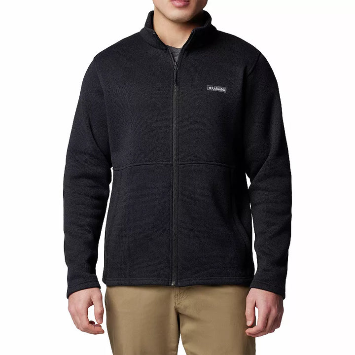 Full zip Columbia fleece for men’s outdoor wear in USA