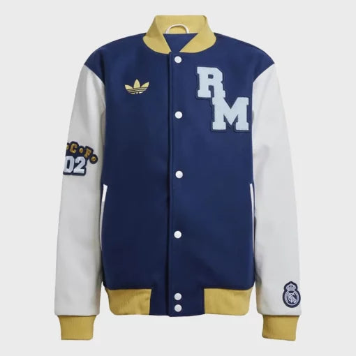 Men's Sport Design Sweden Real Madrid Varsity Jacket