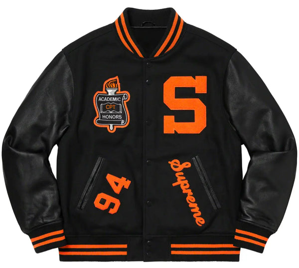 Supreme Team 2019 Black Varsity Jacket
