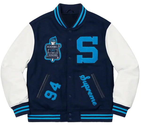 Supreme Team 2019 Varsity Jacket Blue | Supreme Unisex Jacket