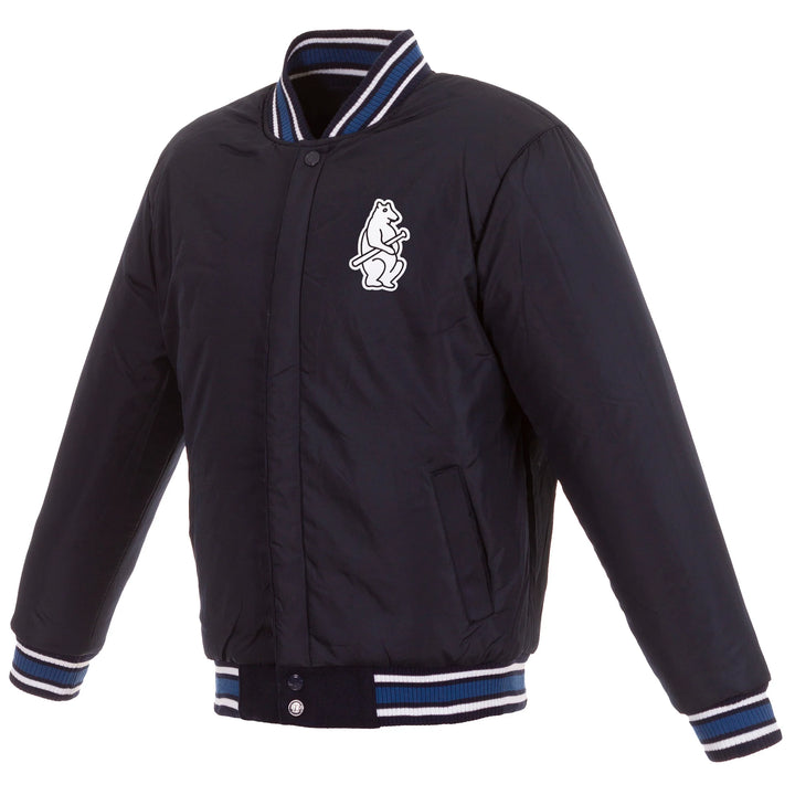 Chicago Cubs Reversible Wool Jacket