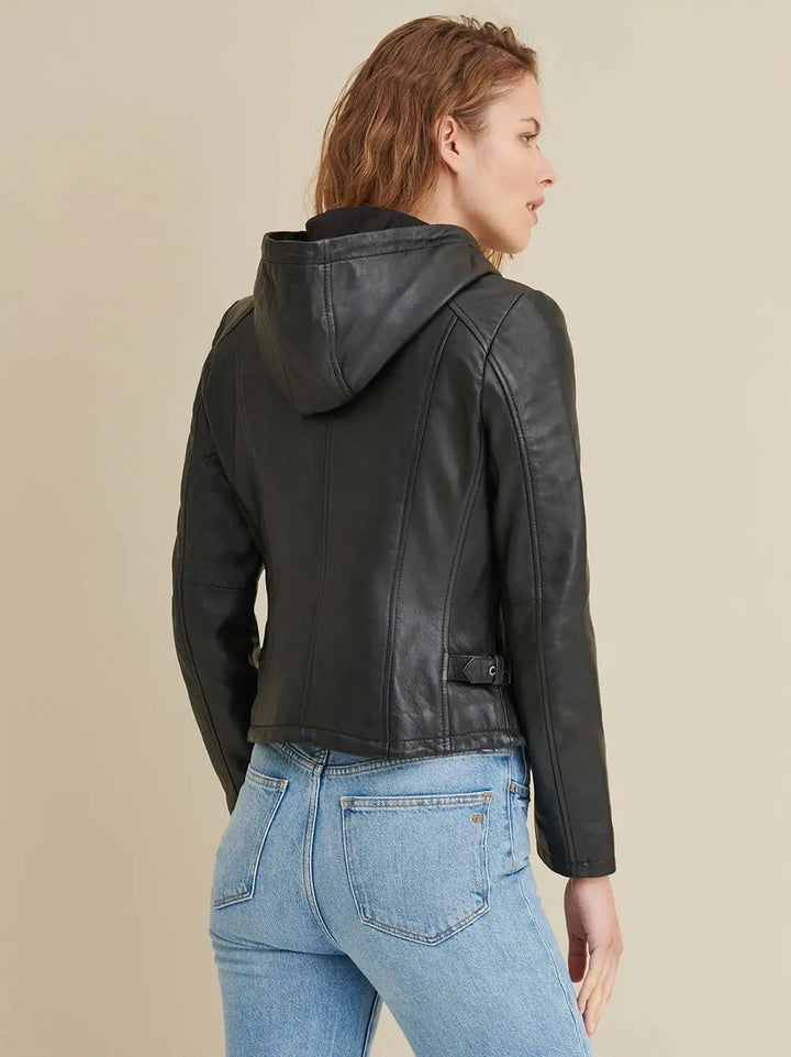 Stylish Hooded Women's Jacket
