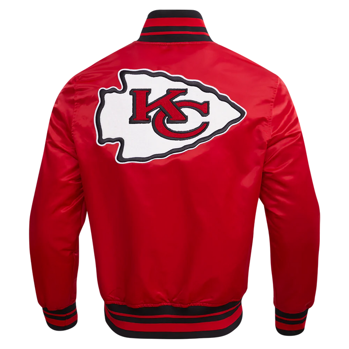 NFL Chiefs Red Satin Jacket for men

