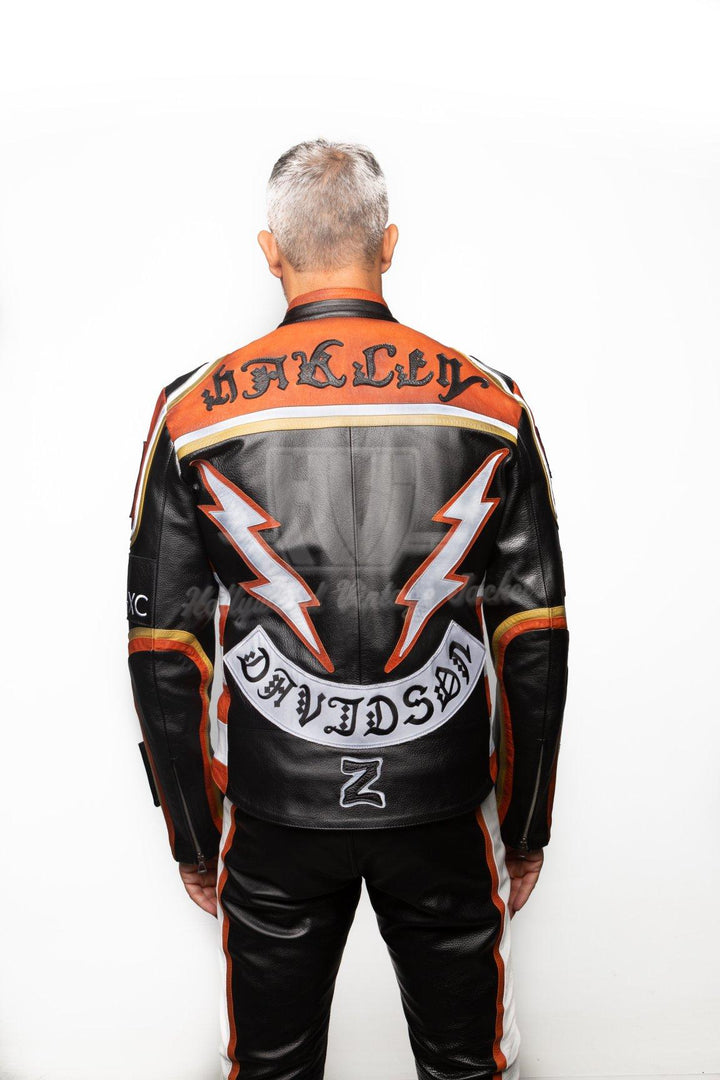 Back View  HARLEY DAVIDSON MARLBORO MAN Inspired jacket