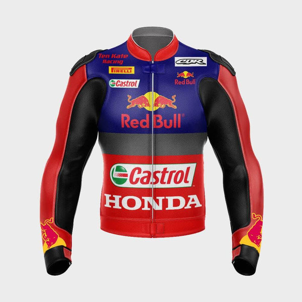 Shop Honda Red Bull MotoGP Leather Jacket