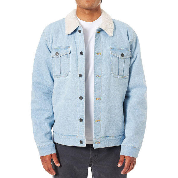 Harris men's denim jacket with classic fit in USA