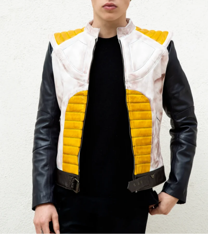 Dragon Ball Z Vegeta Prince of All Saiyans leather jacket for men in USA