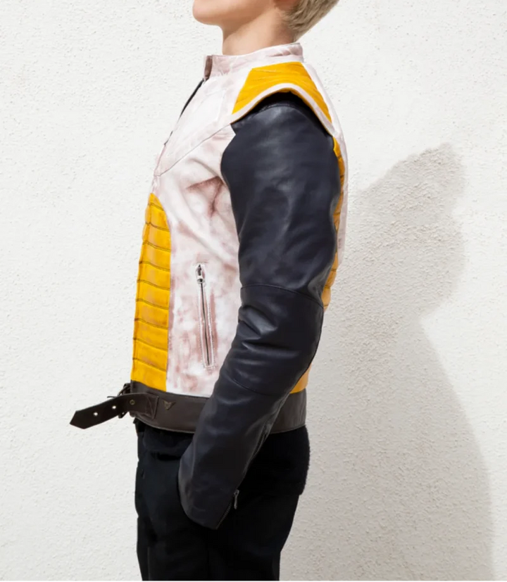 DBZ Vegeta cosplay leather jacket for Saiyan fans in USA