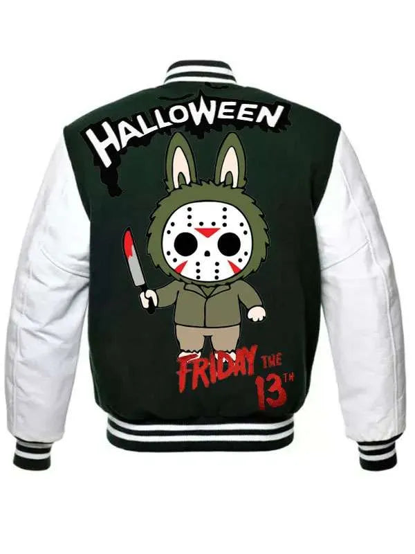 Shop Labubu x Jason Varsity Jacket