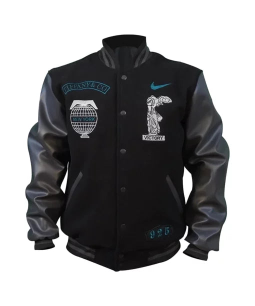 LeBron James basketball-inspired varsity jacket in United state market