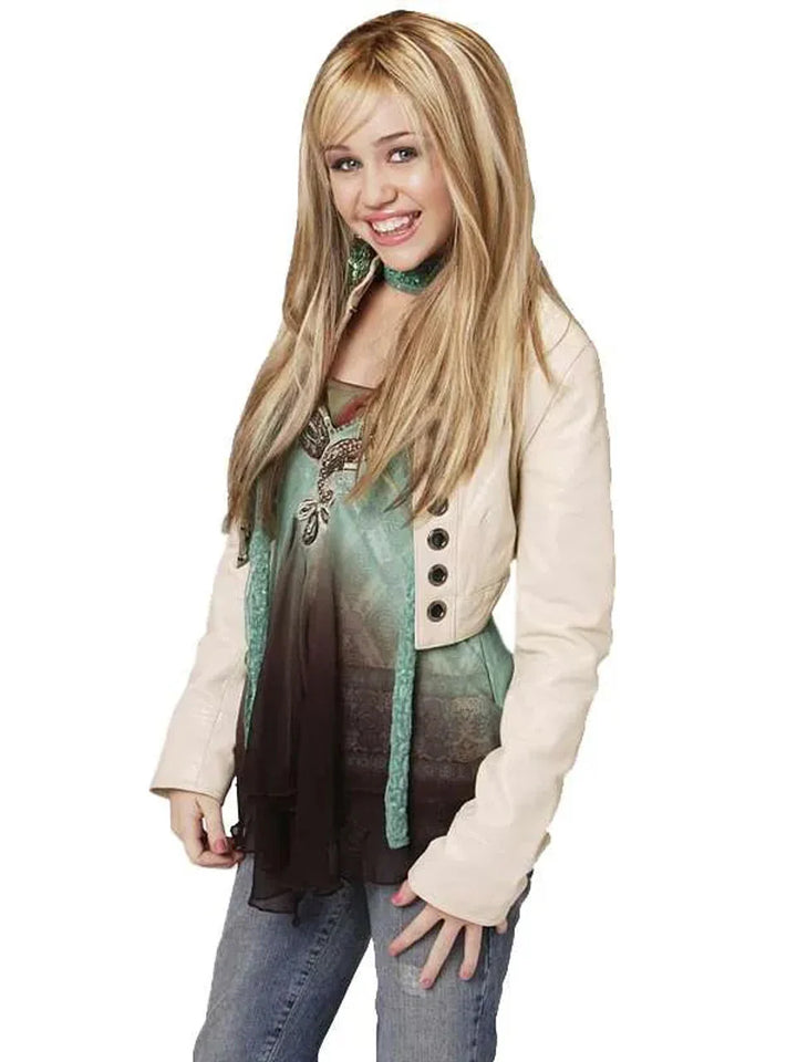 White jacket worn by Hannah Montana in USA