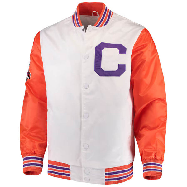 NCAA Clemson Tigers The Rookie Satin Jacket in usa