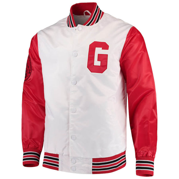 NCAA Georgia Bulldogs The Rookie Satin Jacket in usa