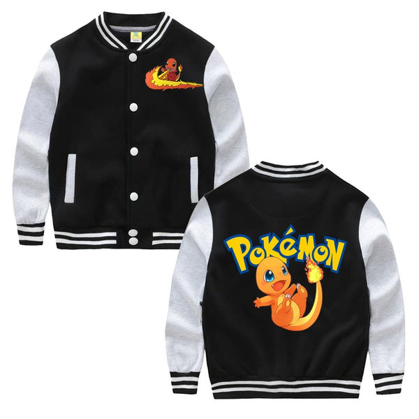 Pokemon Creative Design Anime Baseball Jacket AL2511