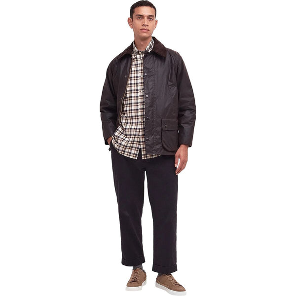 Men's Bedale wax jacket with classic outdoor style in USA