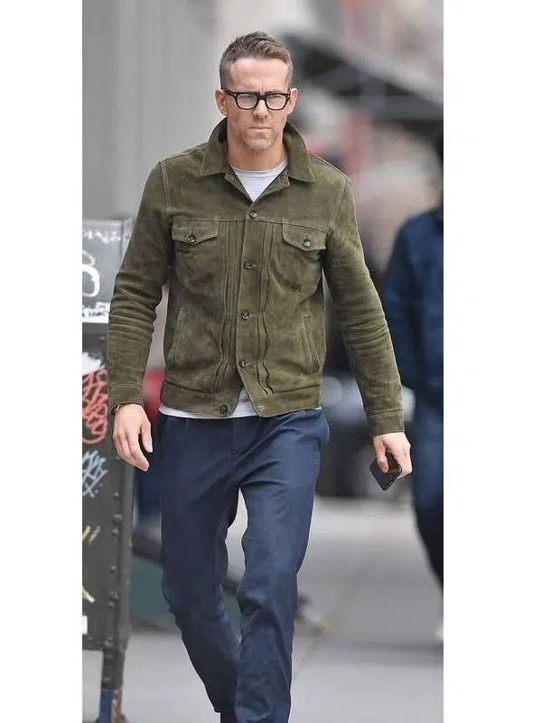 Red Notice Ryan Reynolds Jacket in American Style