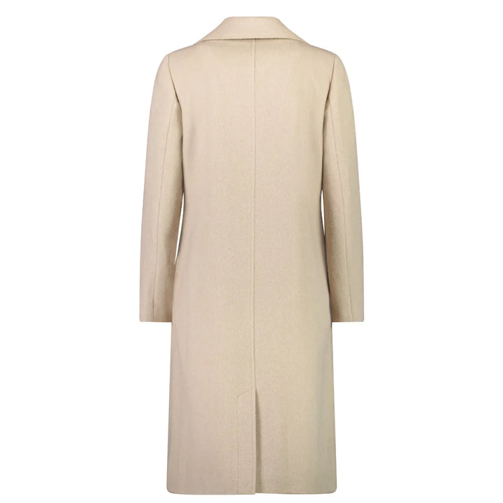 Rumour woolen coat featuring tailored fit and notch lapel in USA