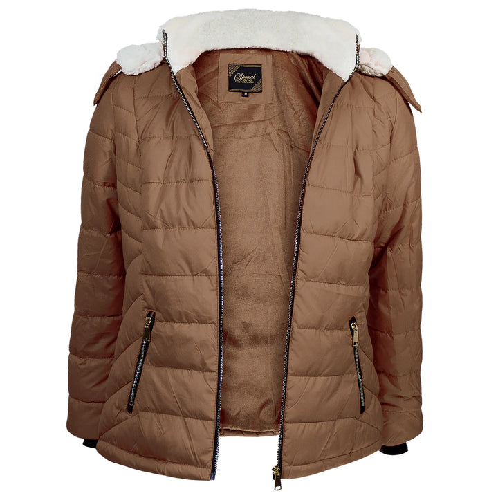 Cozy wholesale puffer coats for women ideal for winter in USA