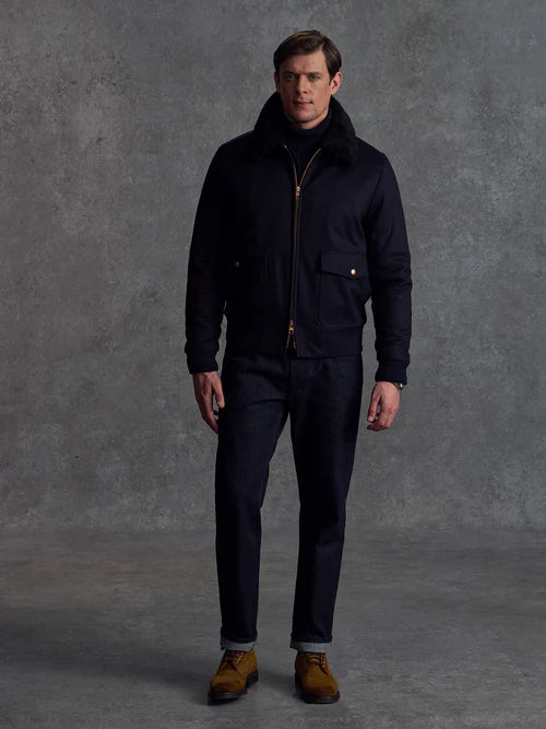 Lightweight bomber flight jacket for men in USA