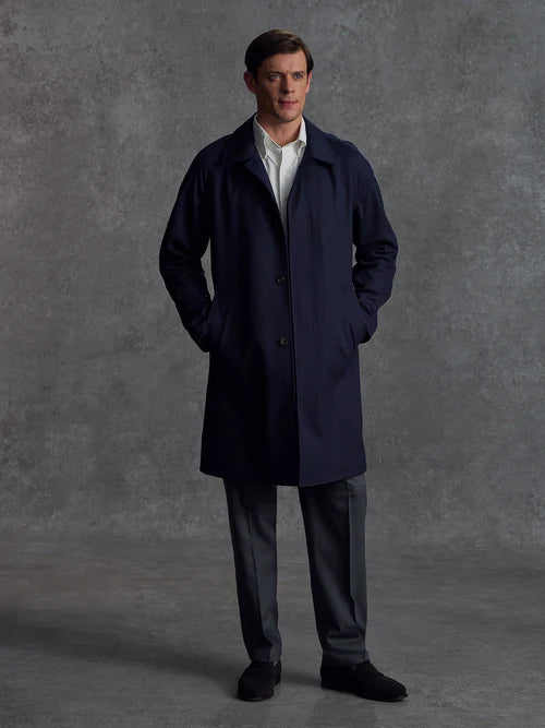 Men's Parade Mac jacket in ink color in USA
