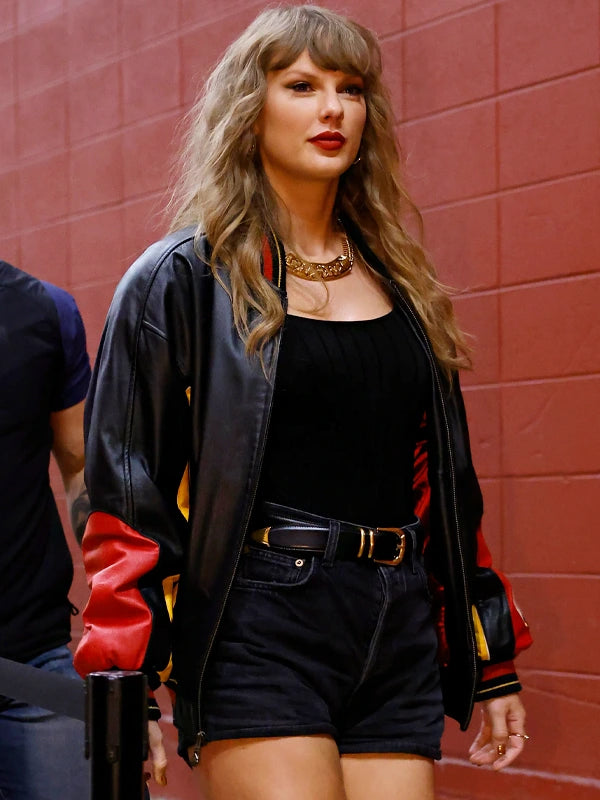 Black Anya Taylor Joy Celebrity Leather Jackets USA Market