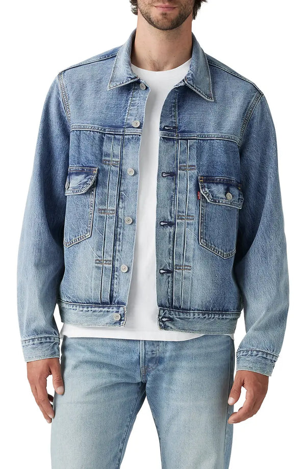 Classic Type 2 jean jacket with vintage-inspired design in USA