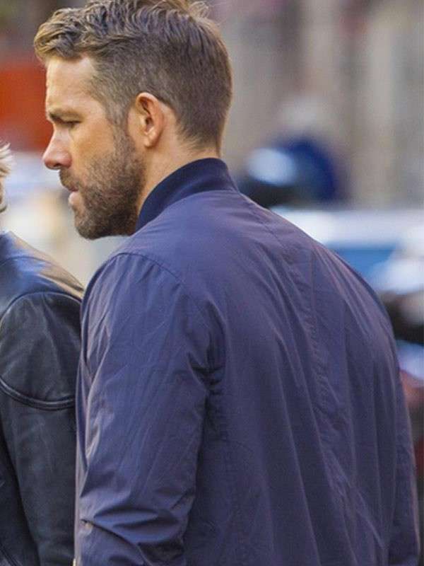 6 Underground Ryan Reynolds Bomber Jacket in UK