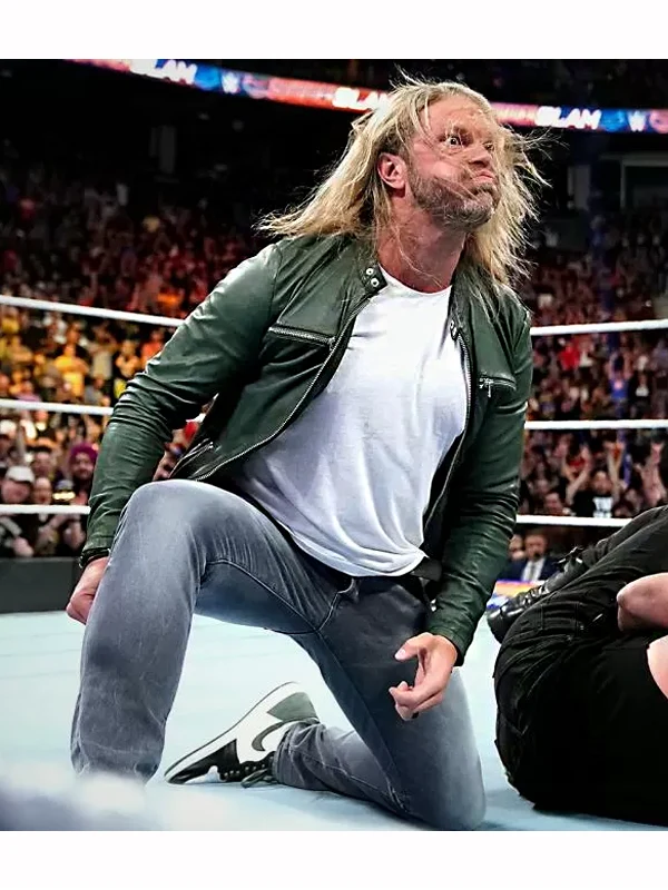 Official WWE Edge logo jacket