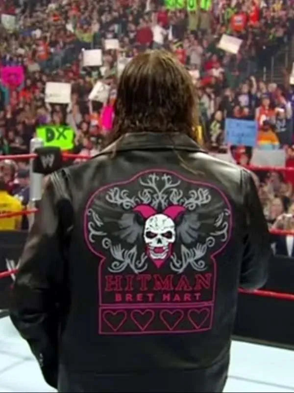 Bret Hart signature WWE fan jacket