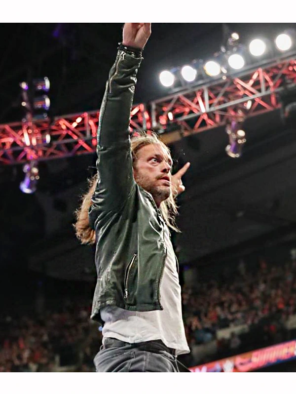 Premium WWE fan jacket with Edge design