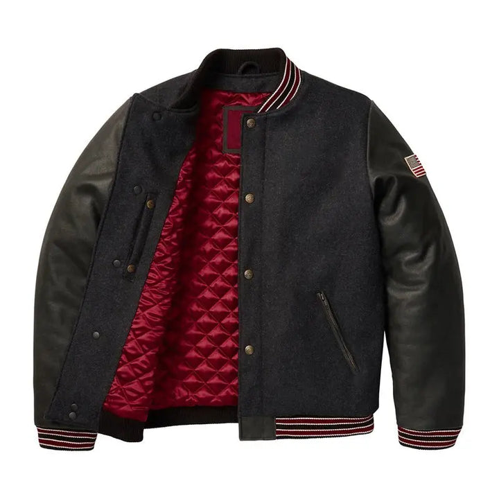 Stylish Men's Varsity Jacket for Casual and Sportswear in American Style