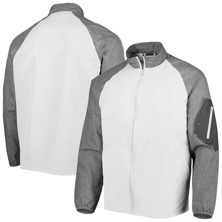 Packers full-zip windbreaker jacket for lightweight protection