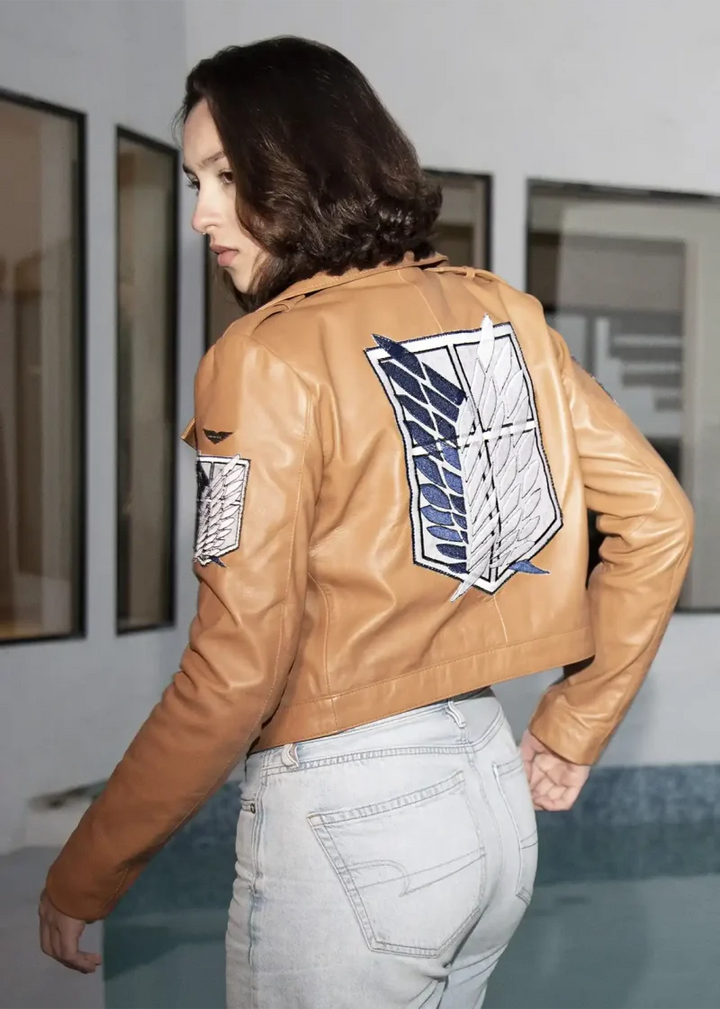 Scout Regiment cosplay jacket for women in USA
