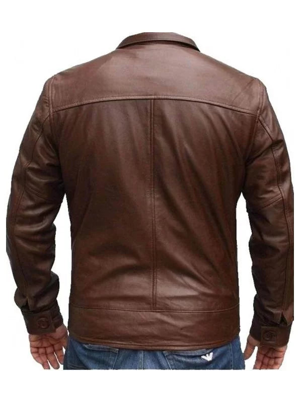 X-Men First Class Magneto stylish leather jacket in American style