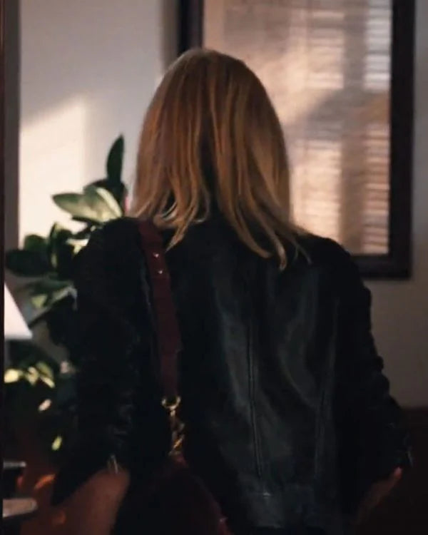 Fashion inspiration: Beth Dutton's black leather jacket in Yellowstone in American style