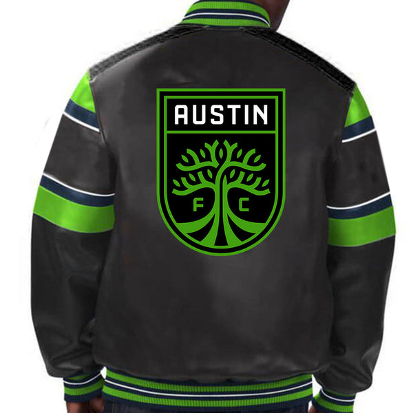 MLS Austin FC Leather Jacket