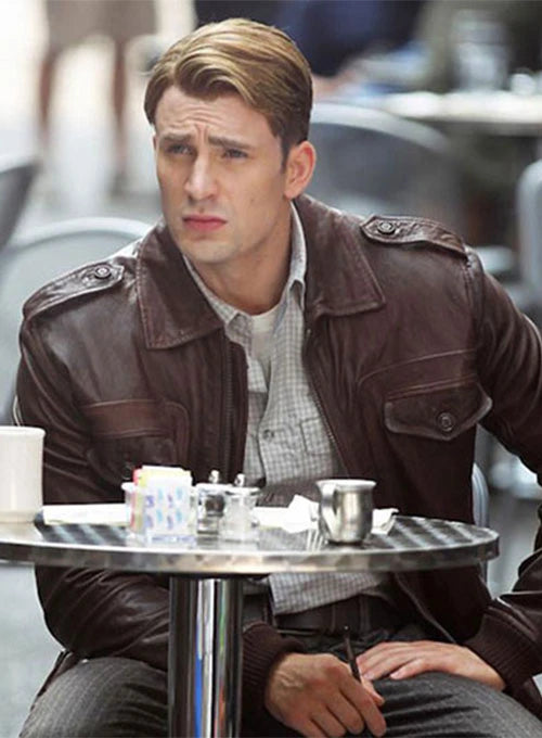 Chris Evans Captain America jacket

