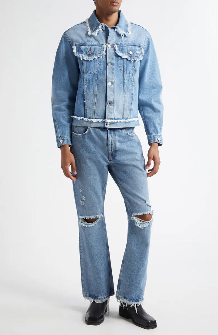 Stylish blue Alvarez jean jacket for men and women in USA