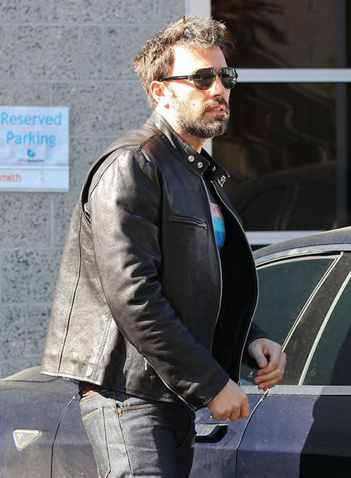 Ben Affleck Leather Jacket in American Style