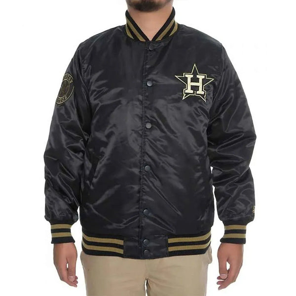 Shop Houston Astros Black/Gold Jacket