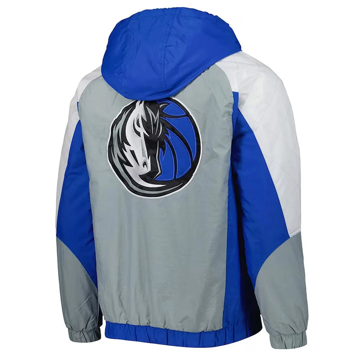 Hooded Half-Zip Mavericks Jacket Front View in USA