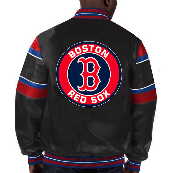 MLB Boston Red Sox Leather Jacket