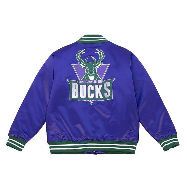 NBA Milwaukee Bucks Satin Jacket by TJS