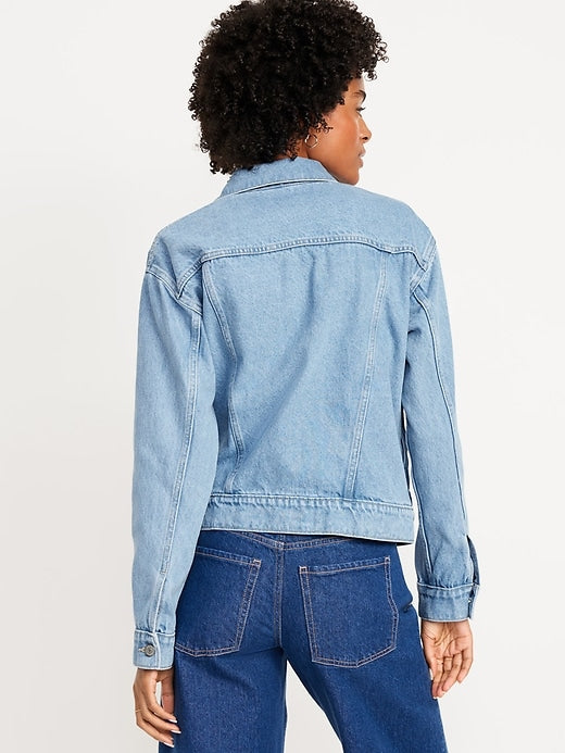 Everyday blue denim outerwear for men and women in USA