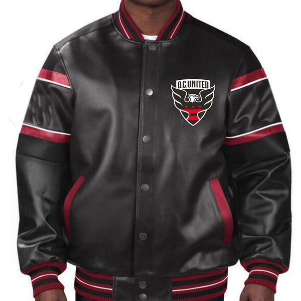 MLS DC United Leather Jacket